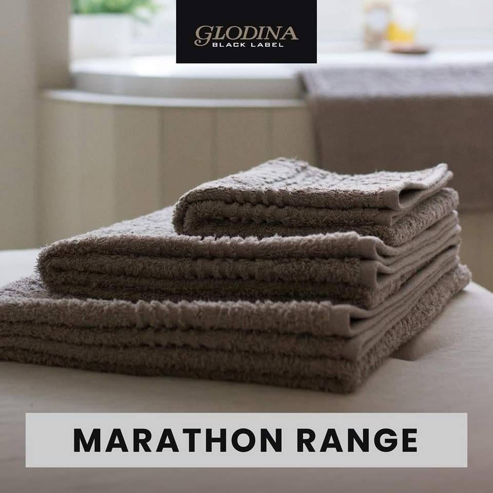 Bath Towels & Mats GLODINA HOTEL SNAGPROOF TOWELS SET OF 3 PEBBLE for